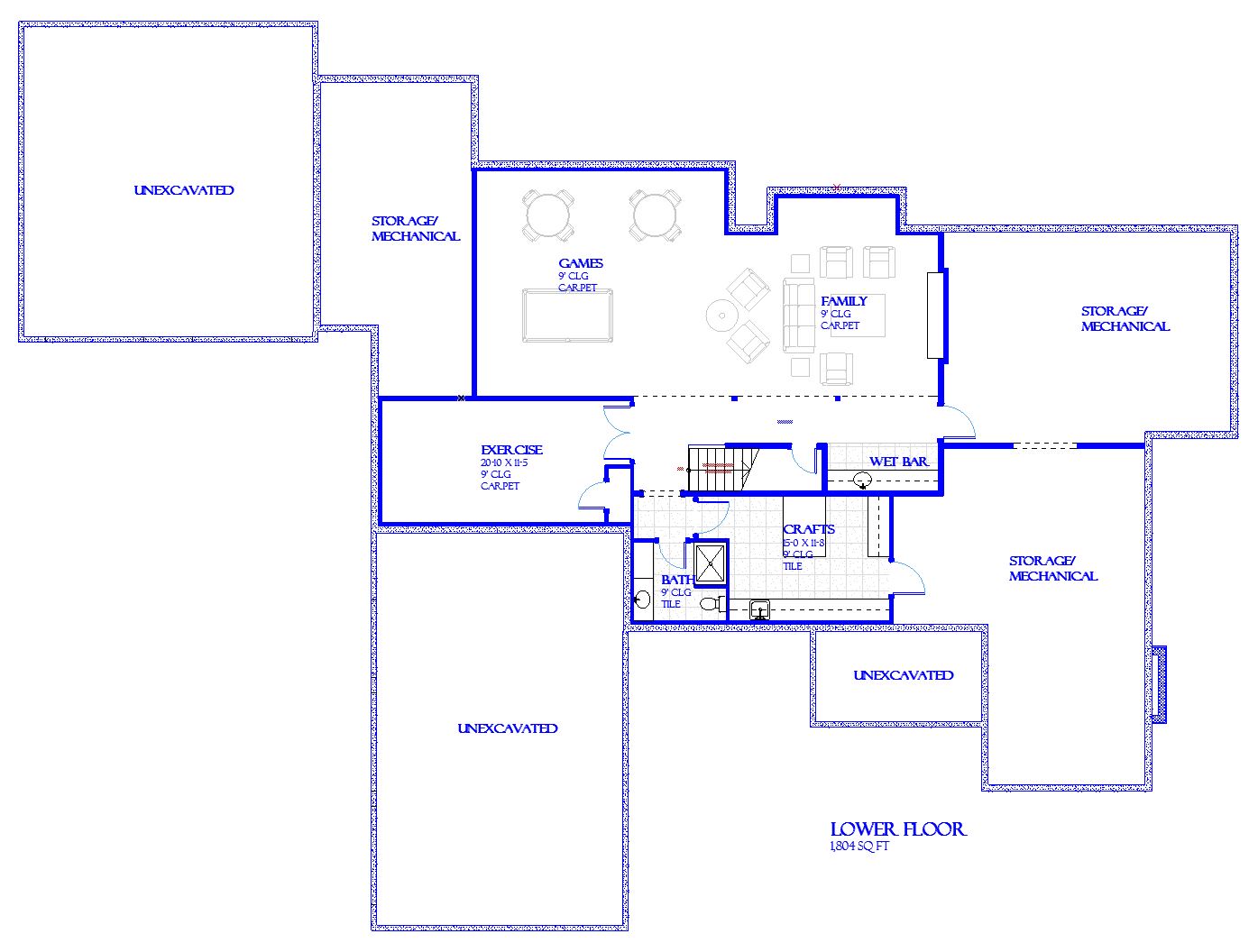 Raven - Home Design and Floor Plan - SketchPad House Plans