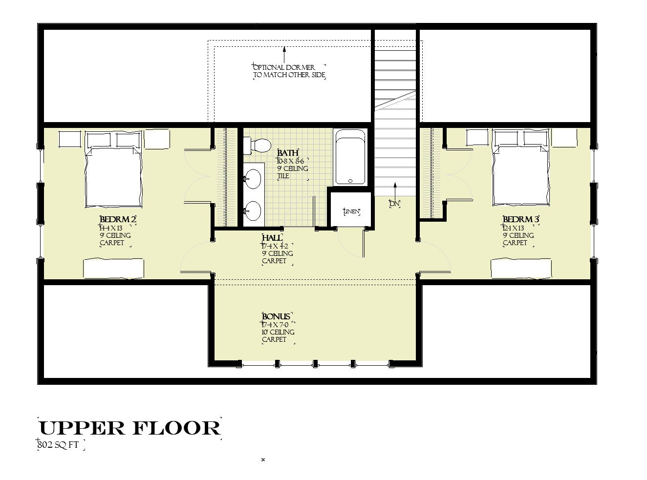 Chandler - Home Design and Floor Plan - SketchPad House Plans
