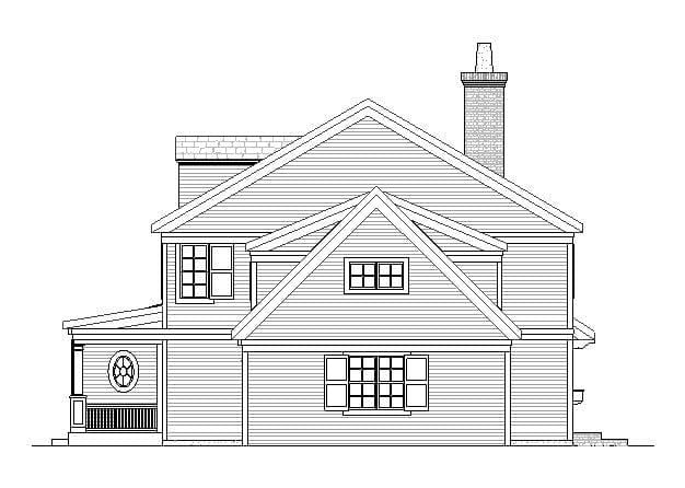 Alexander - Colonial House Floor Plan - SketchPad House Plans