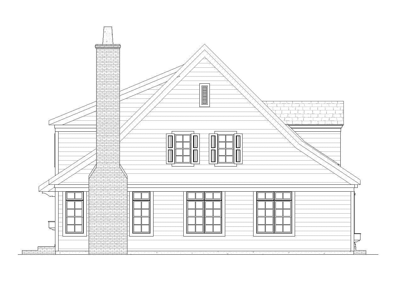 Auburn - Traditional House Floor Plan - SketchPad House Plans
