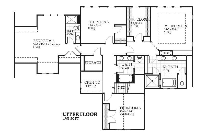 Cascade - Home Design and Floor Plan - SketchPad House Plans