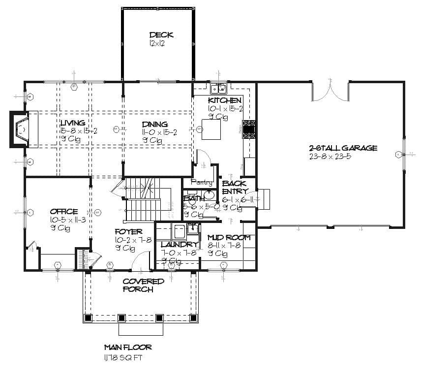 Deming - Home Design and Floor Plan - SketchPad House Plans