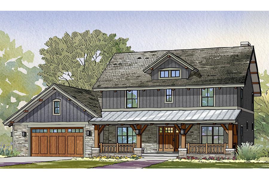 Elmwood - Home Design and Floor Plan - SketchPad House Plans