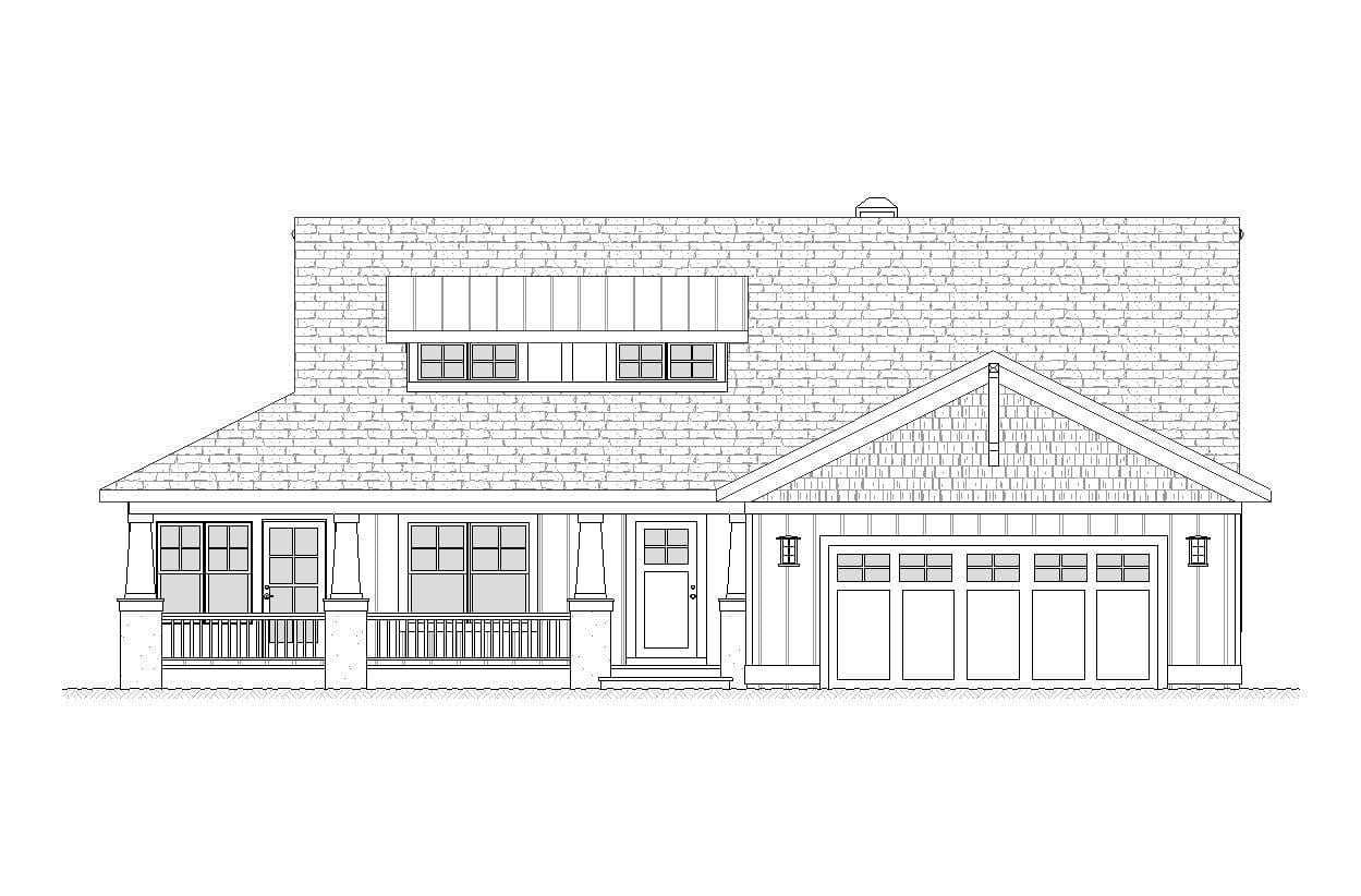 Inglenook - Home Design and Floor Plan - SketchPad House Plans