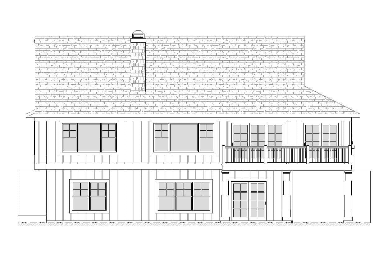 Inglenook - Home Design and Floor Plan - SketchPad House Plans