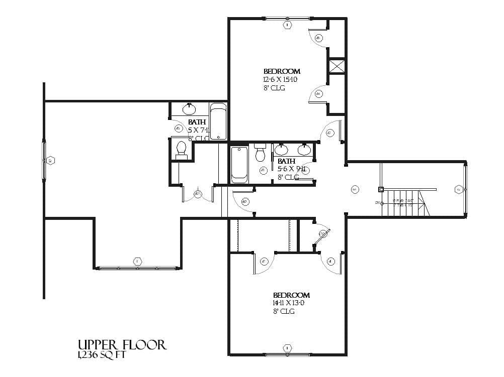 Lovett - Home Design and Floor Plan - SketchPad House Plans