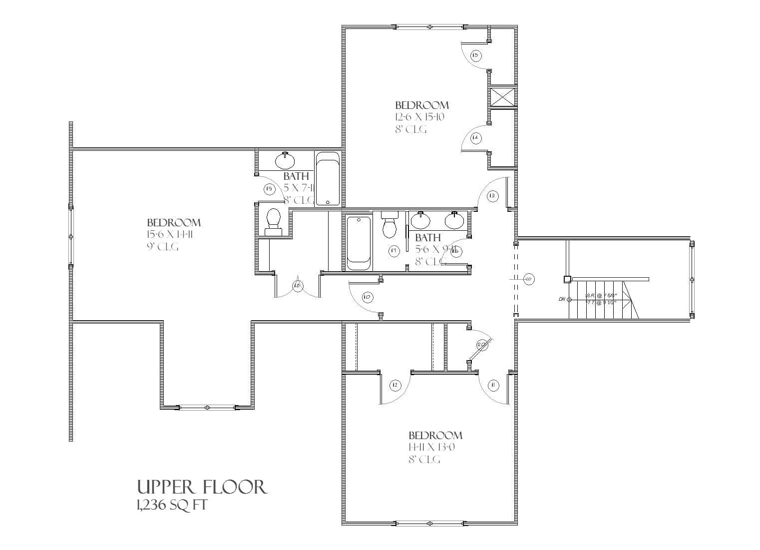Manhattan - Home Design and Floor Plan - SketchPad House Plans