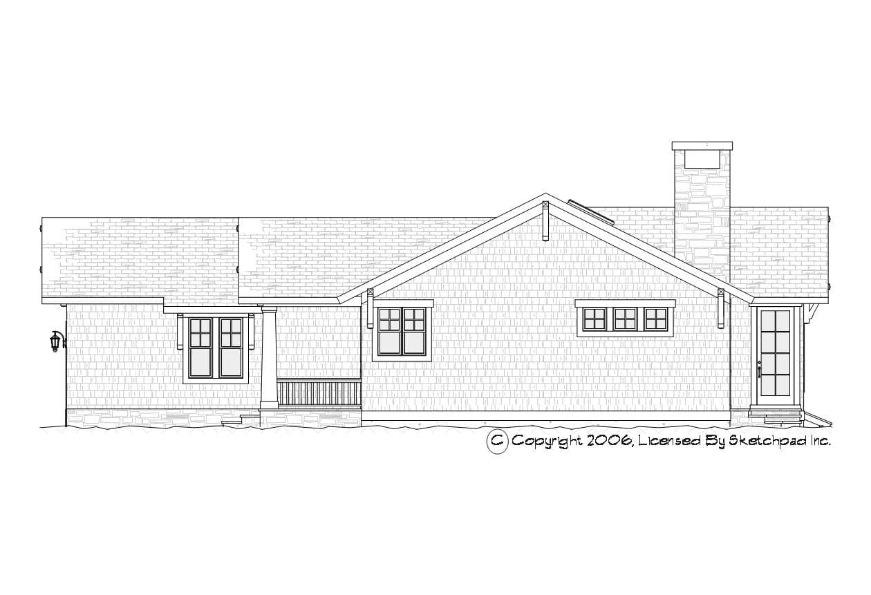 Manteo - Home Design and Floor Plan - SketchPad House Plans