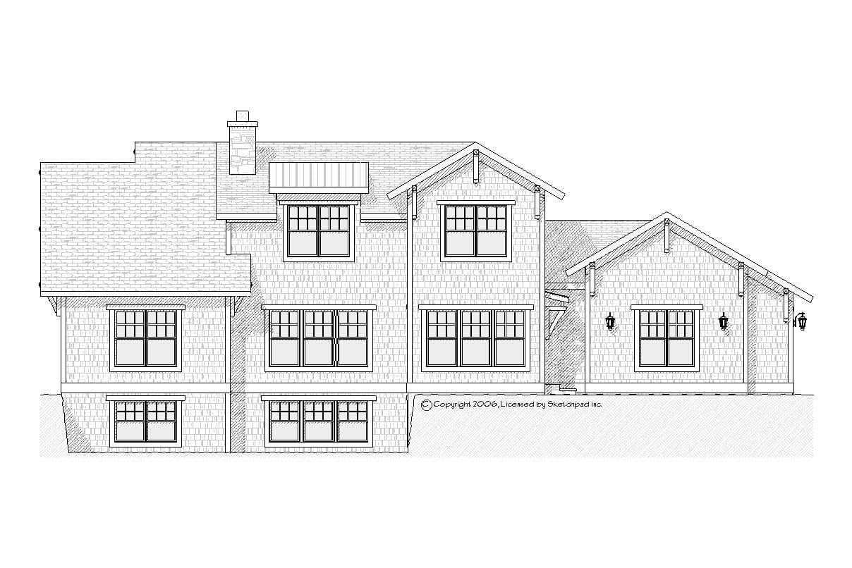 North Lake - Home Design and Floor Plan - SketchPad House Plans