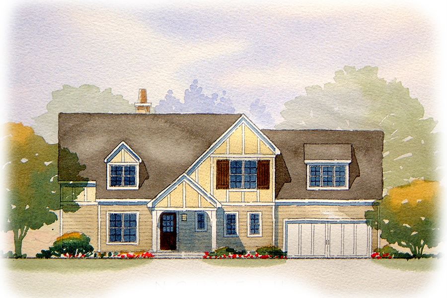 Nouveau - Home Design and Floor Plan - SketchPad House Plans