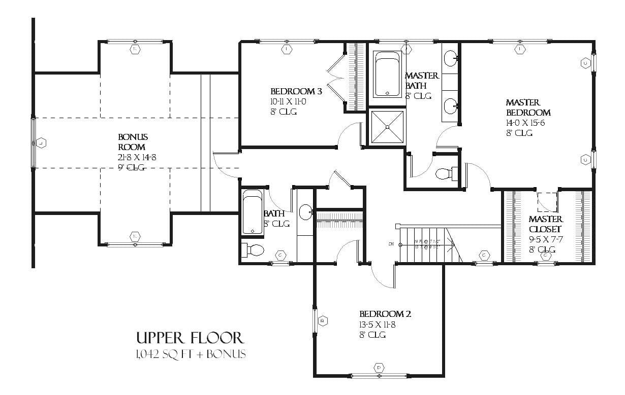 Ottawa - Home Design and Floor Plan - SketchPad House Plans