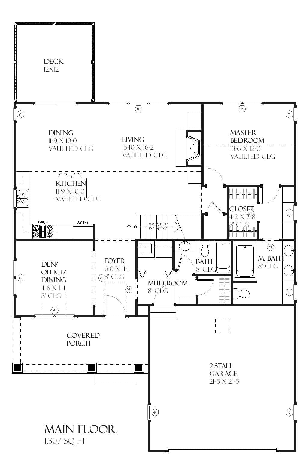 Rhodes - Home Design and Floor Plan - SketchPad House Plans