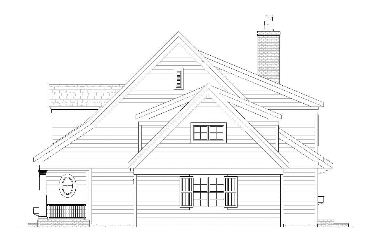 Auburn - Traditional House Floor Plan - SketchPad House Plans