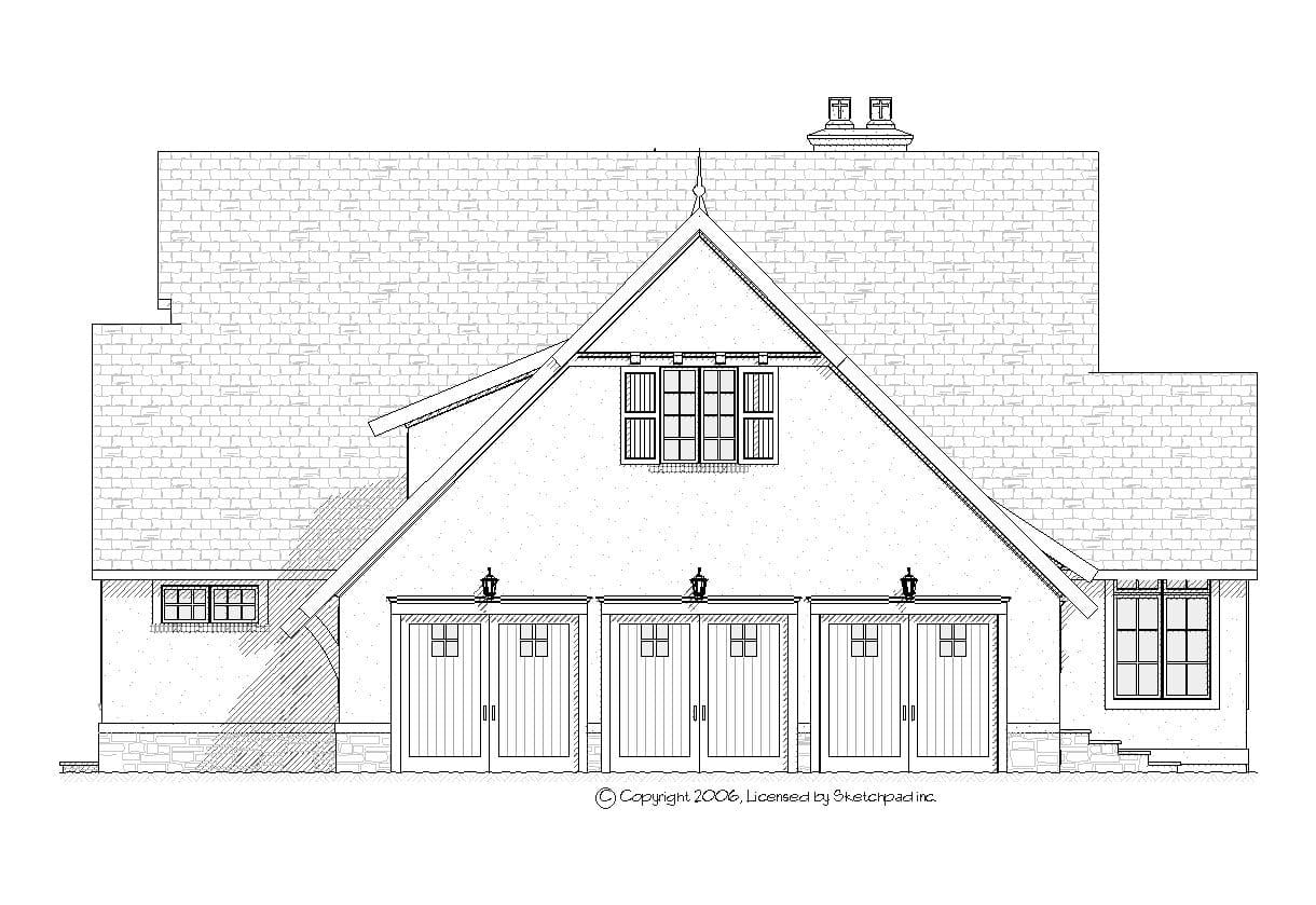 Spring Hill - Home Design and Floor Plan - SketchPad House Plans