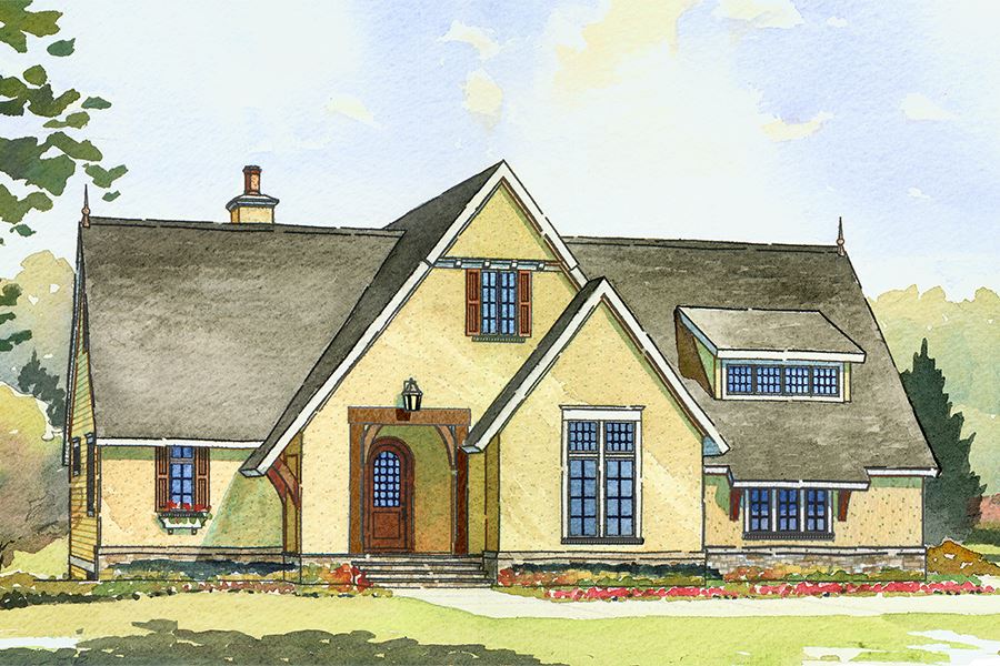 Spring Hill - Home Design and Floor Plan - SketchPad House Plans