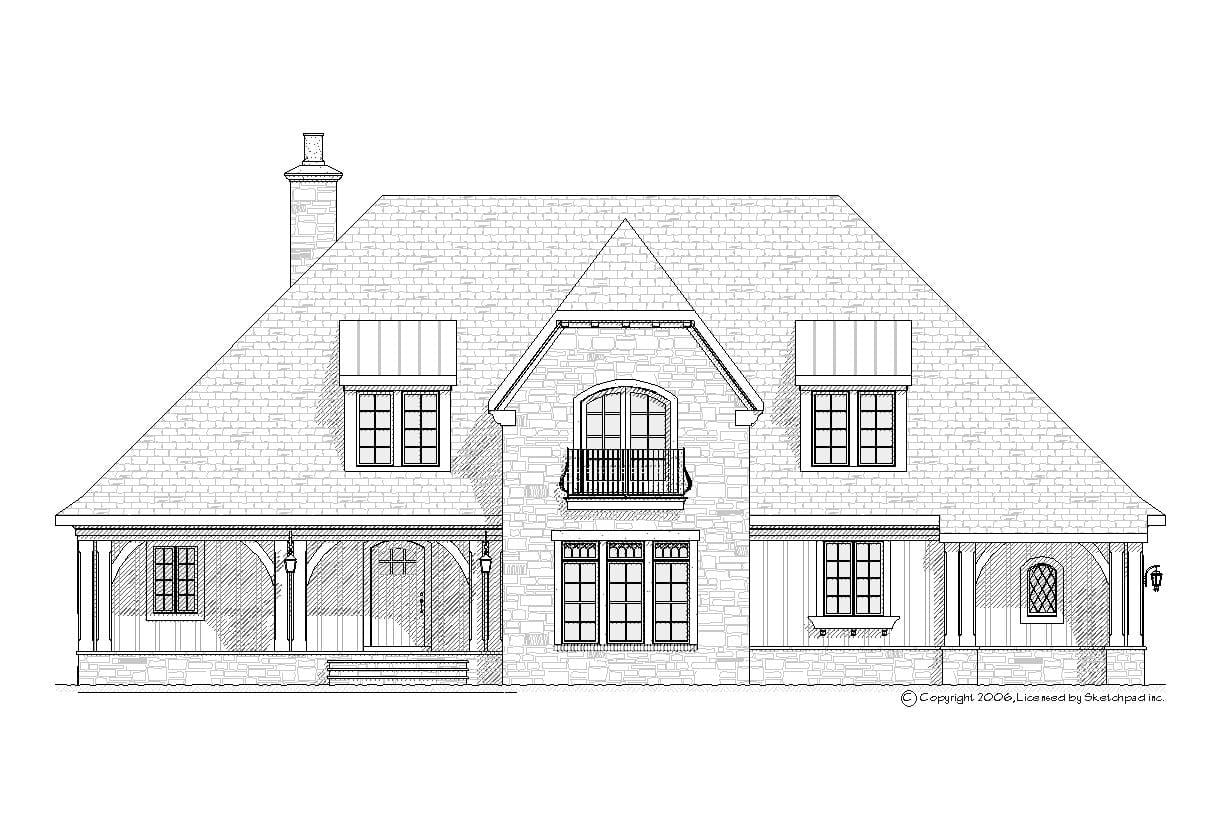 Storybook - Home Design and Floor Plan - SketchPad House Plans