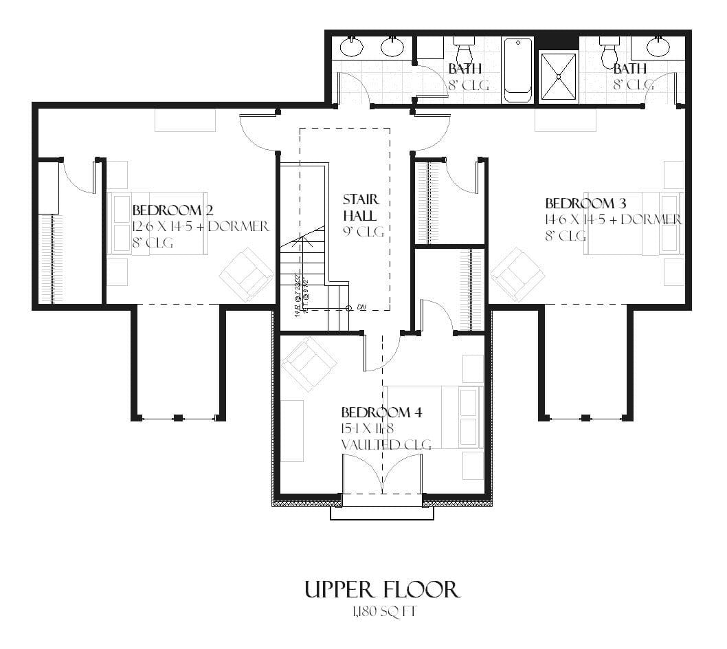 Storybook - Home Design and Floor Plan - SketchPad House Plans