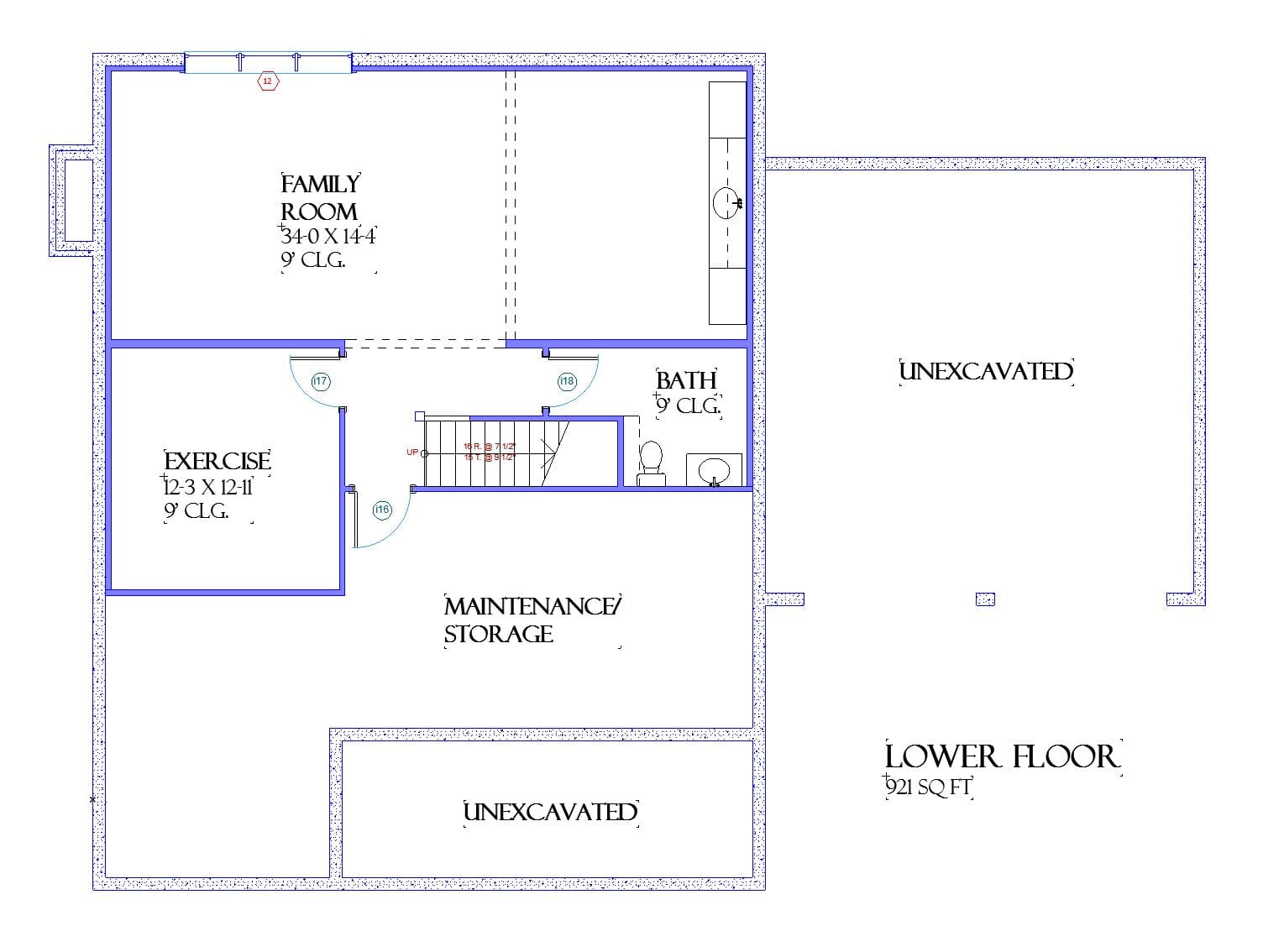 Alexander - Colonial House Floor Plan - SketchPad House Plans