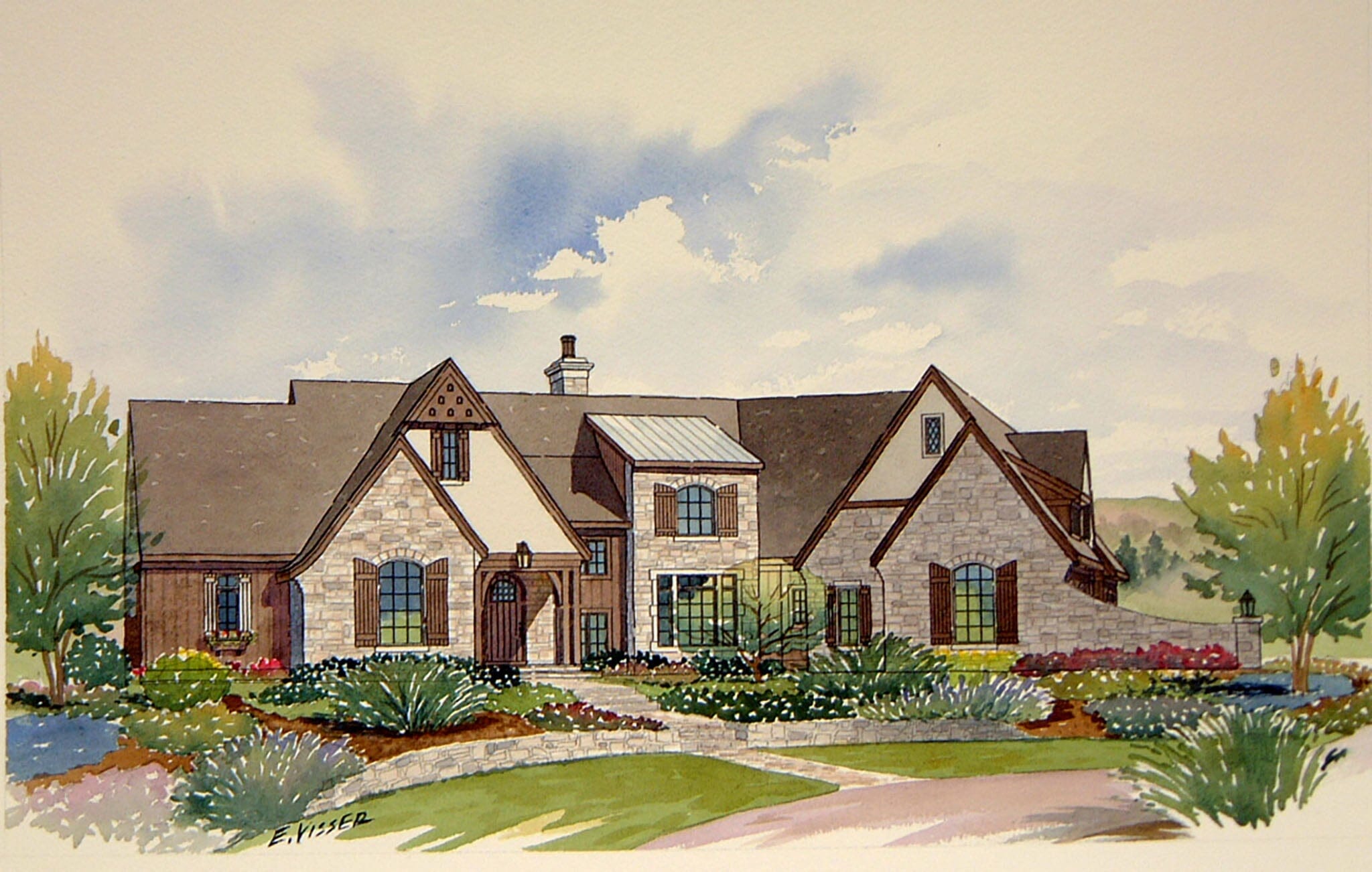 Briarwood - Home Design and Floor Plan - SketchPad House Plans