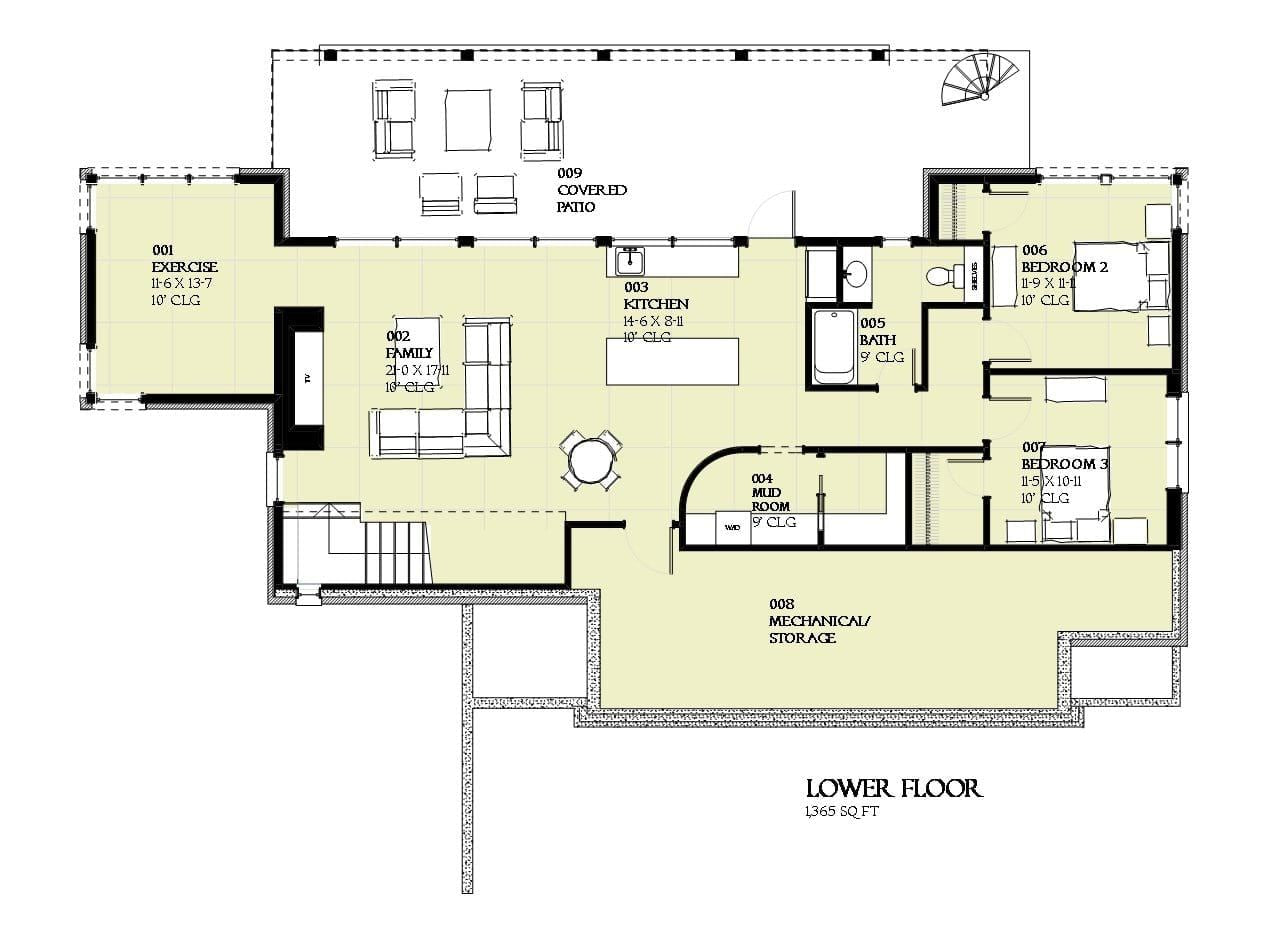 Manitou - Home Design and Floor Plan - SketchPad House Plans