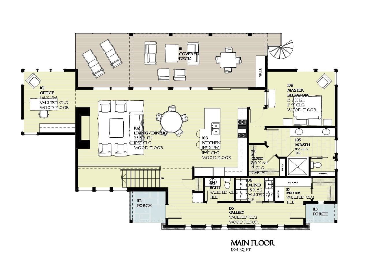 Manitou - Home Design and Floor Plan - SketchPad House Plans