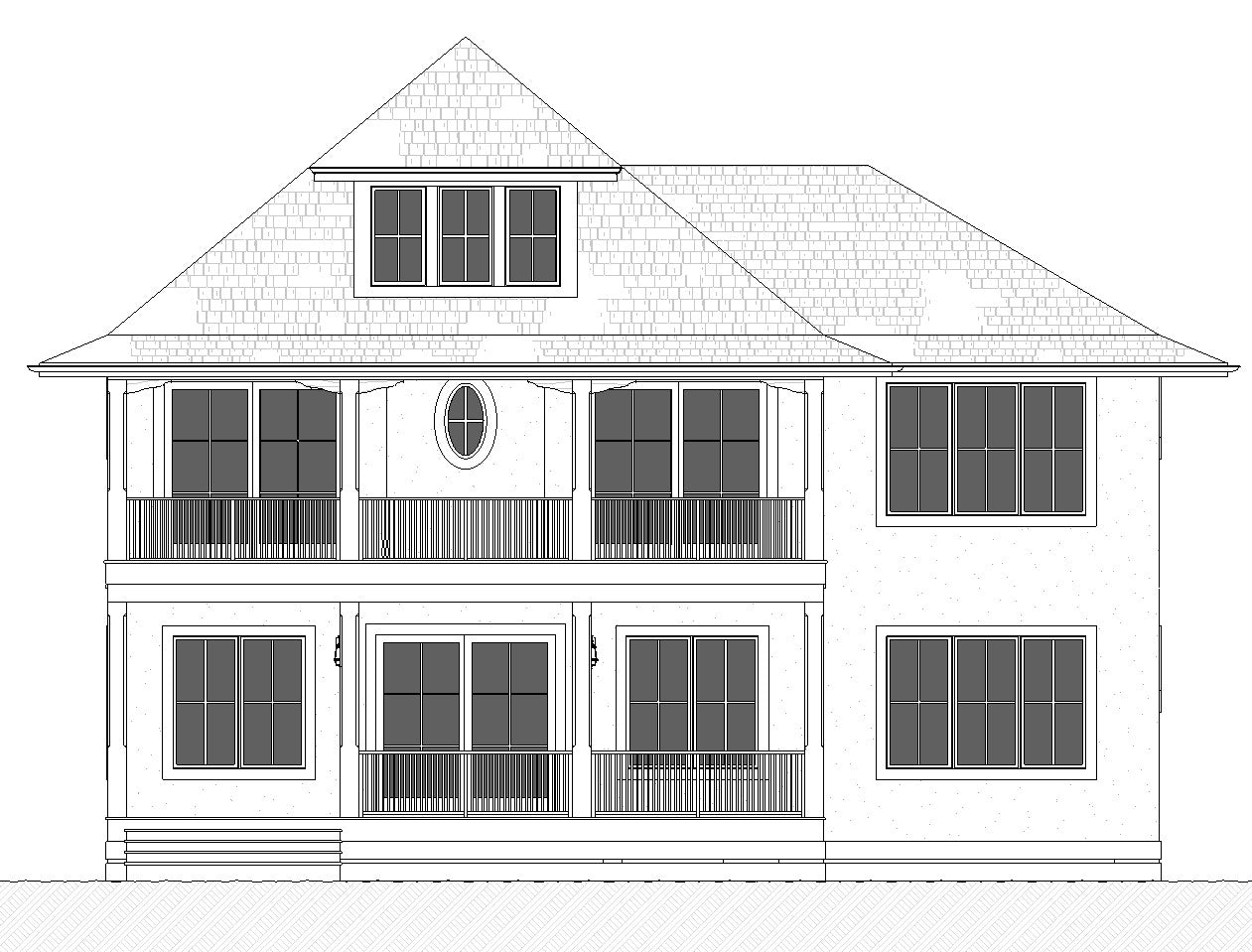 Abaco - Coastal Beach House Plan - SketchPad House Plans