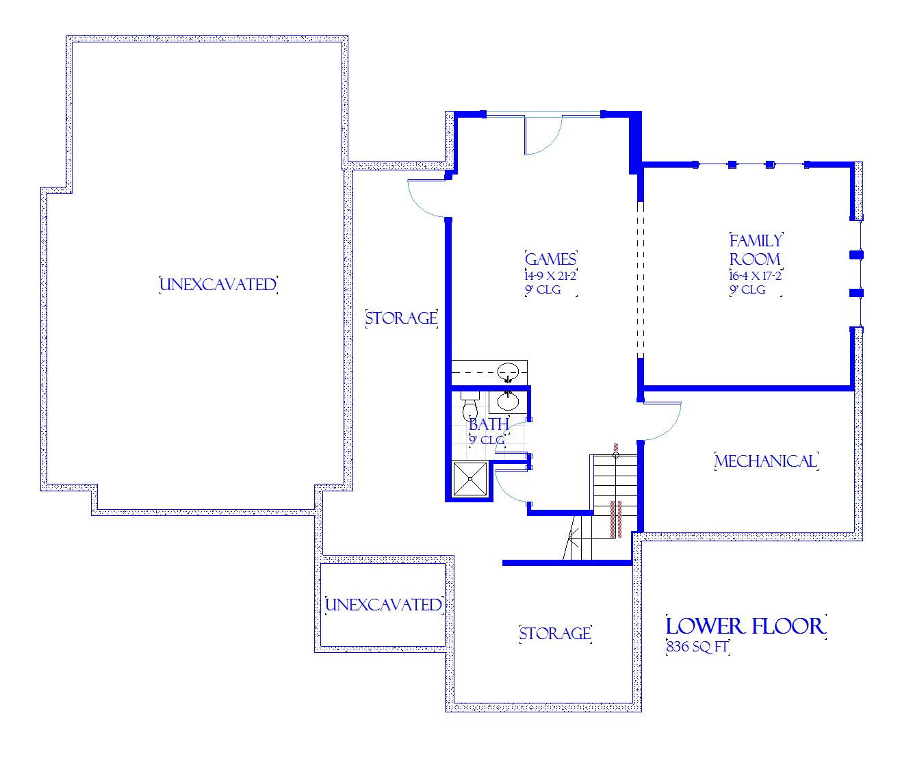 Cambridge - Home Design and Floor Plan - SketchPad House Plans