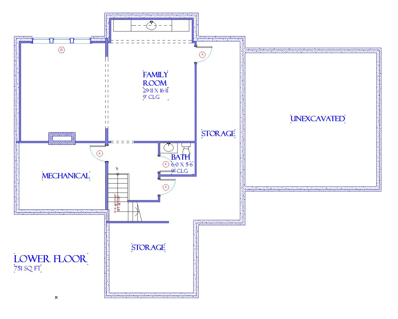 Cardinal - Home Design and Floor Plan - SketchPad House Plans