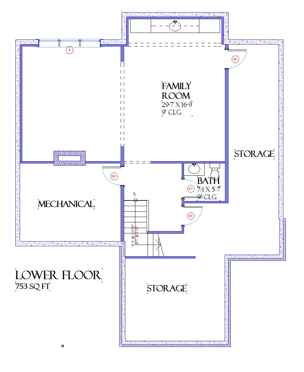 Croswell - Home Design and Floor Plan - SketchPad House Plans