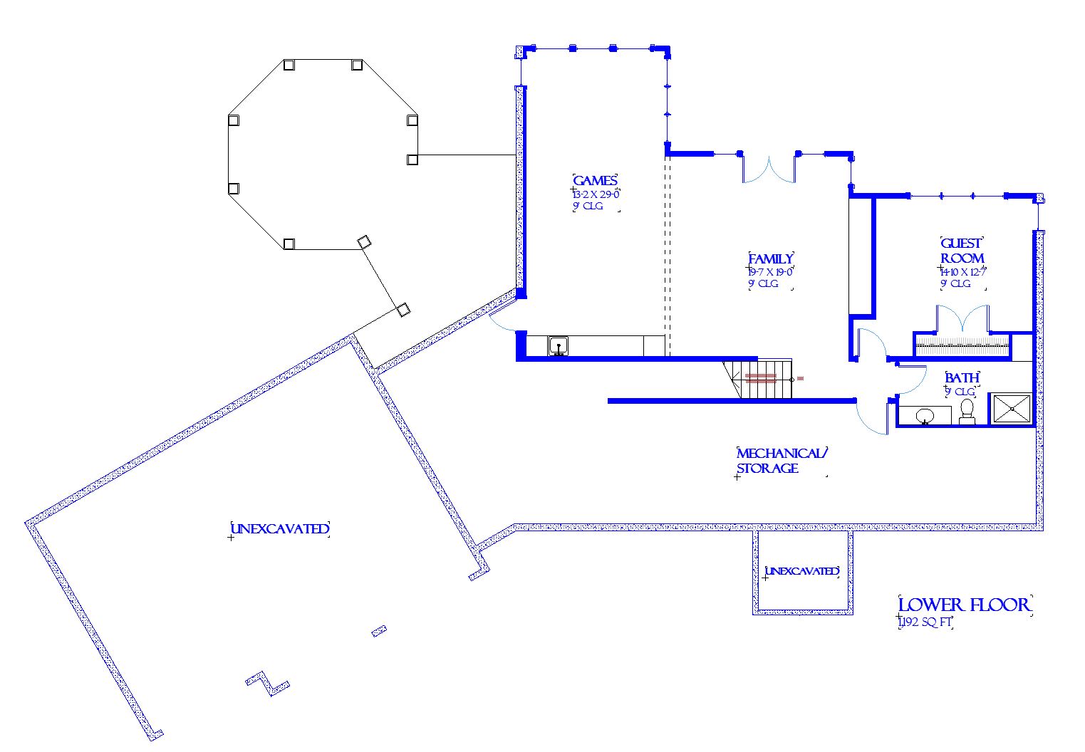 Hawthorne - Home Design and Floor Plan - SketchPad House Plans