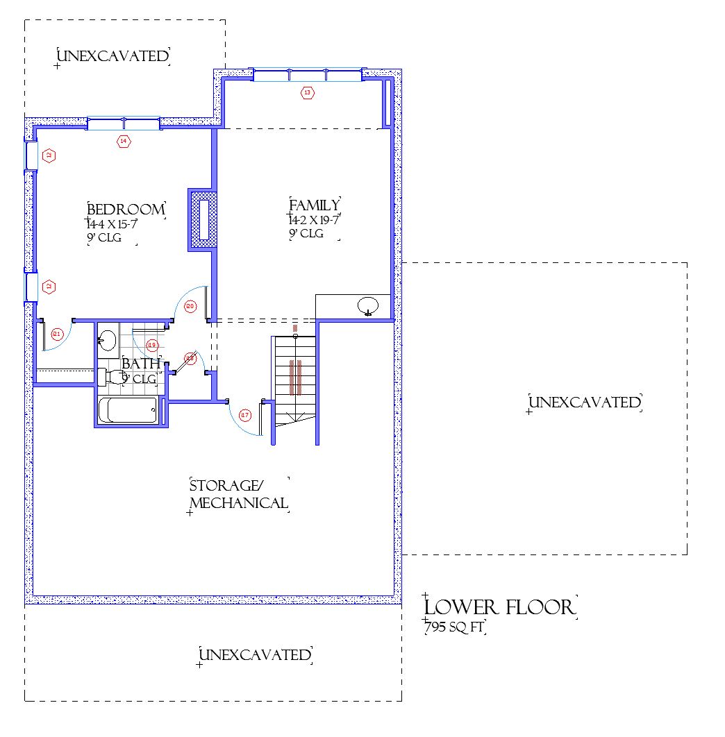Laurel - Home Design and Floor Plan - SketchPad House Plans