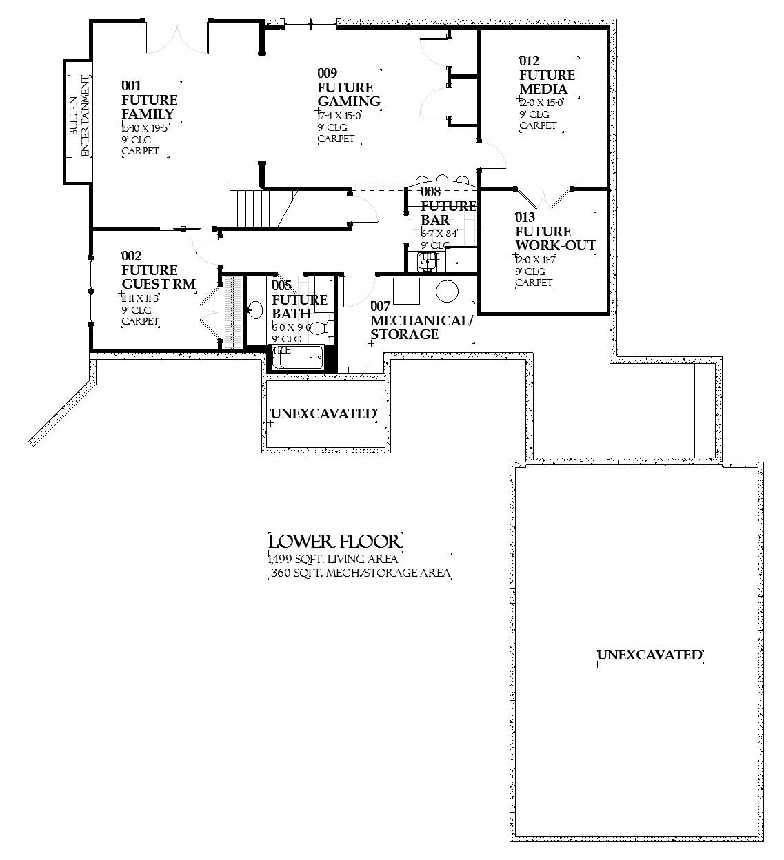 Madison - Home Design and Floor Plan - SketchPad House Plans
