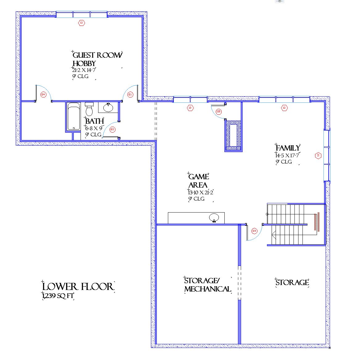 Manhattan - Home Design and Floor Plan - SketchPad House Plans