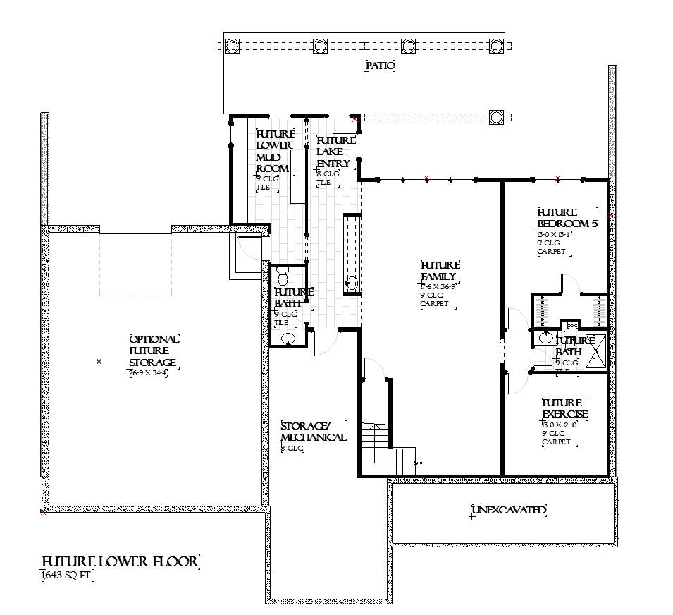 Northbridge - Home Design and Floor Plan - SketchPad House Plans