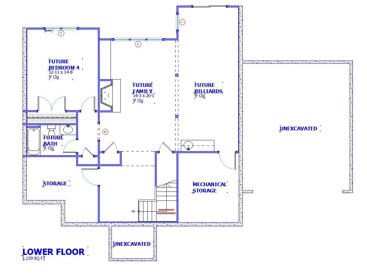 Northstar - Home Design and Floor Plan - SketchPad House Plans
