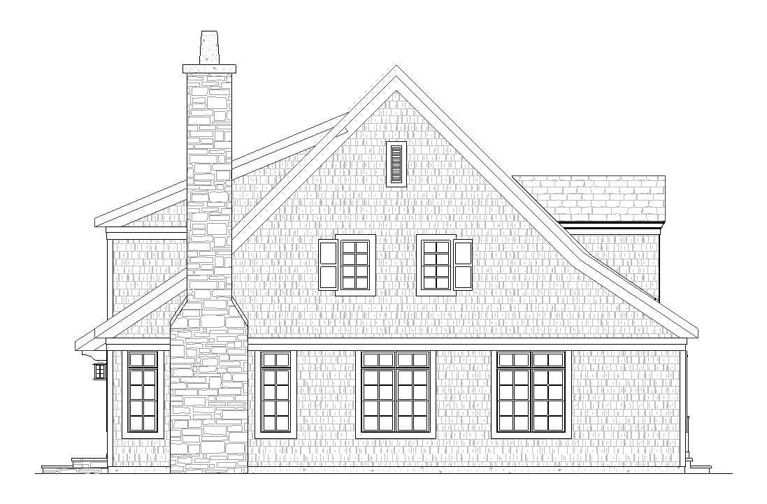 Adams - Traditional House Plan - SketchPad House Plans