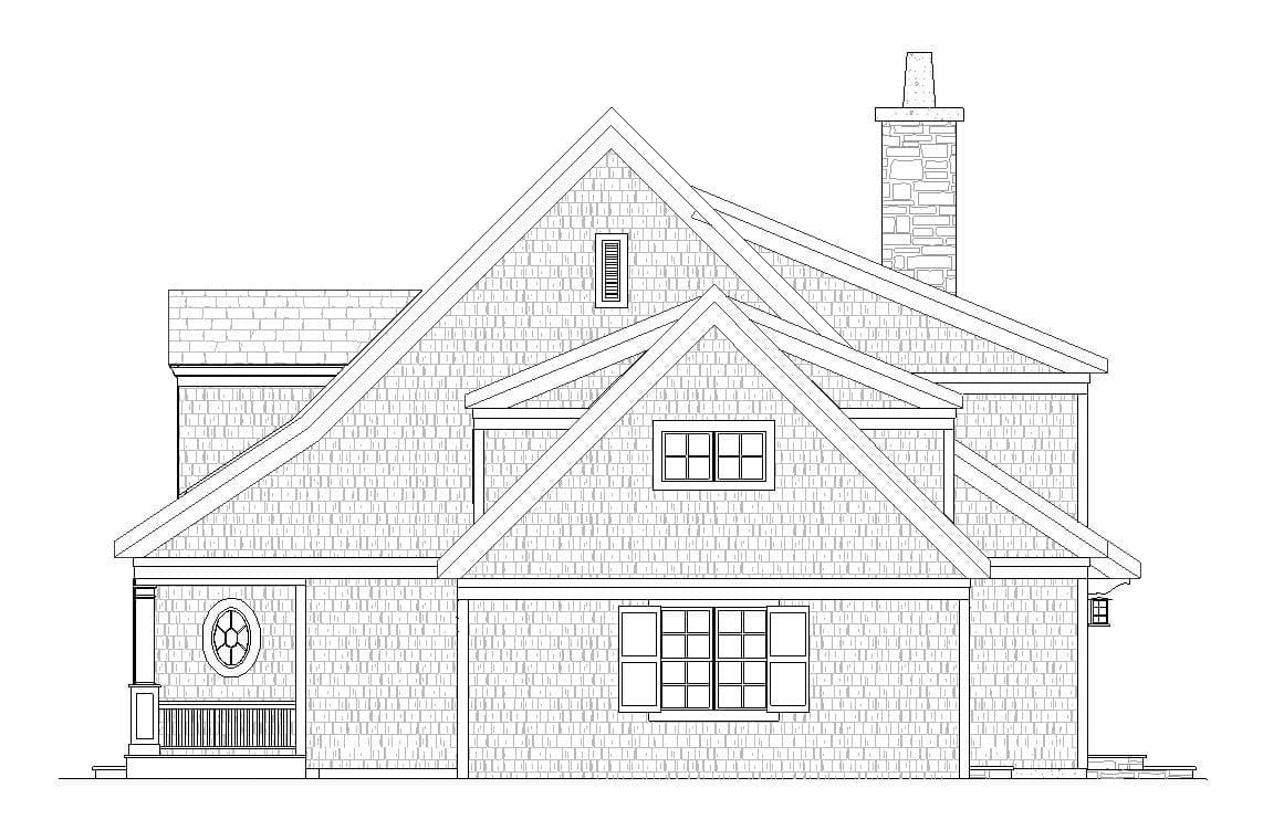 Adams - Traditional House Plan - SketchPad House Plans