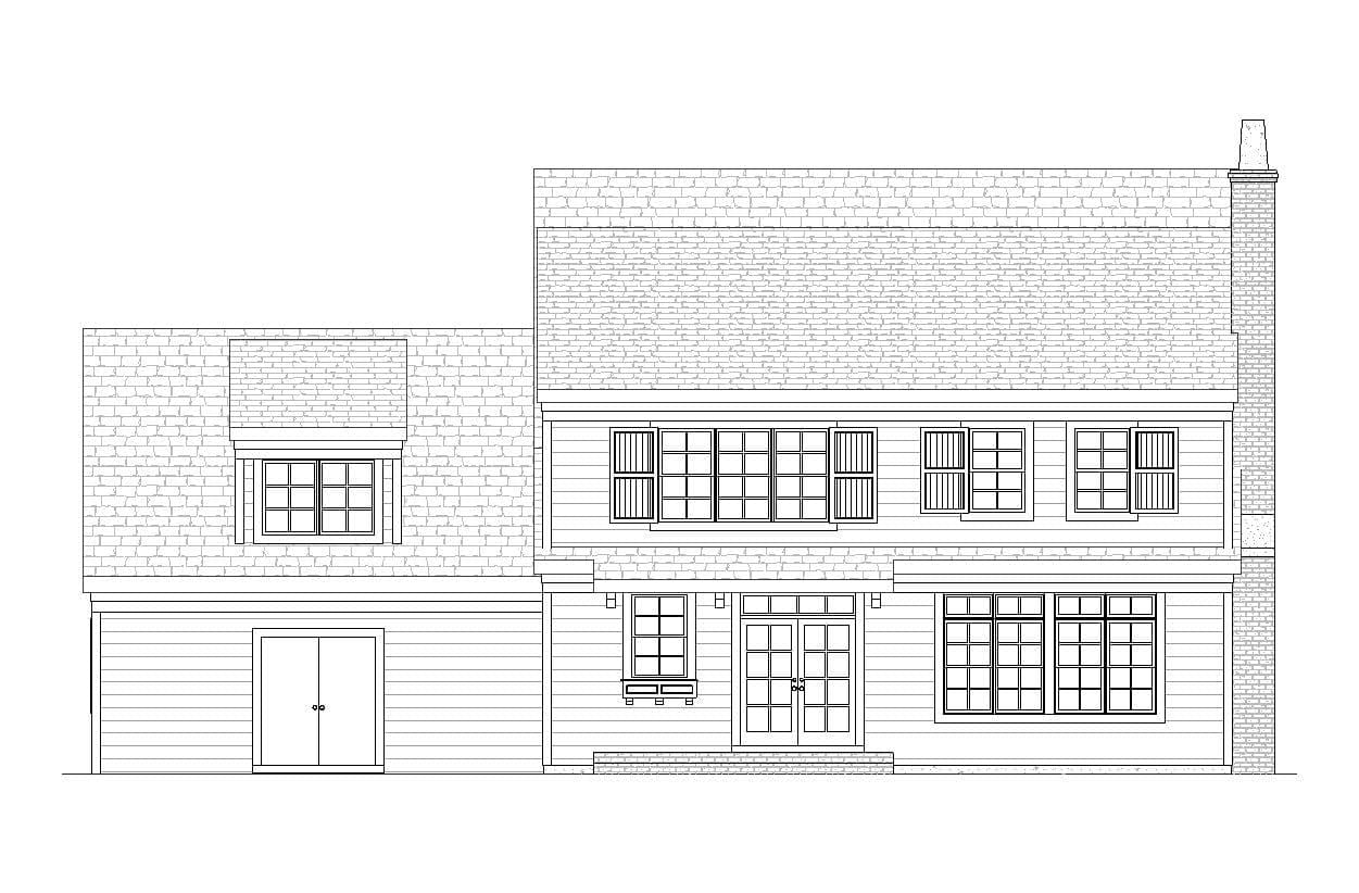 Auburn - Traditional House Floor Plan - SketchPad House Plans