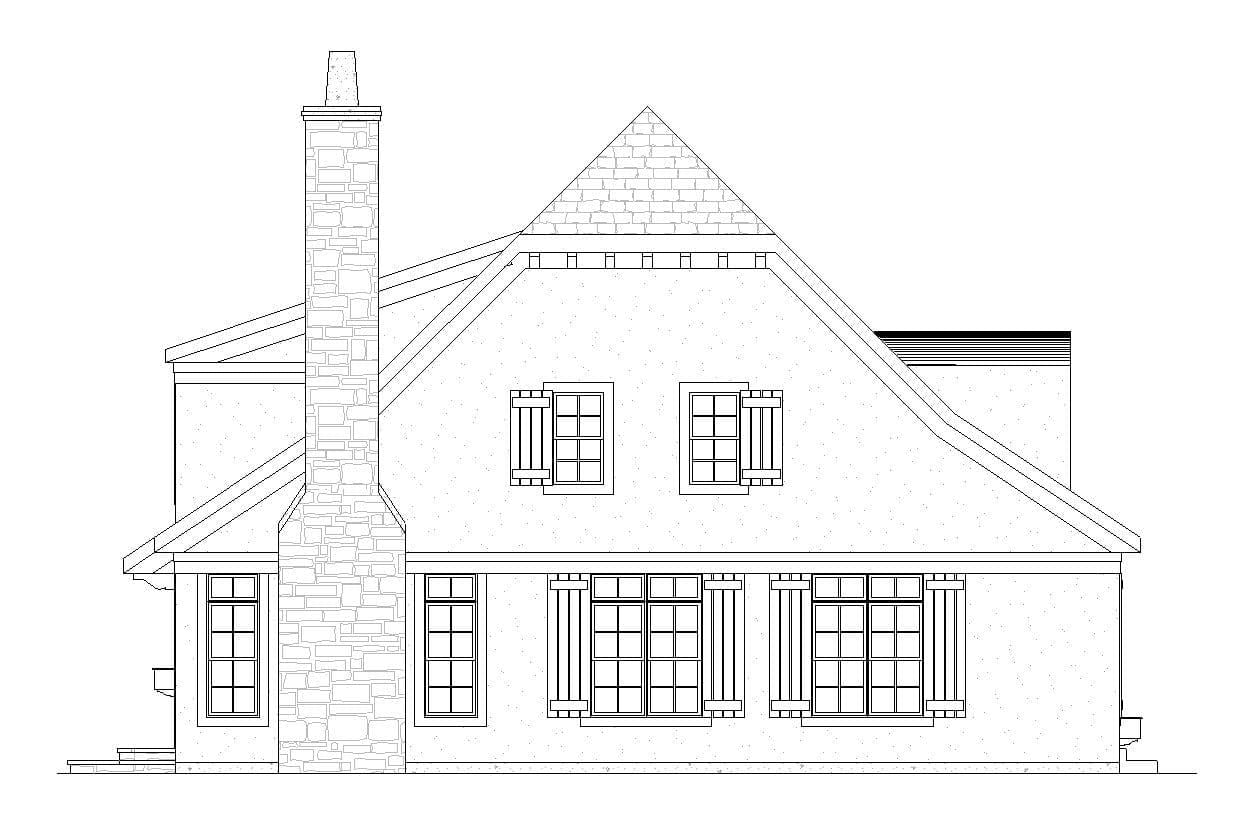 Baxter - European Cottage Floor Plan - SketchPad House Plans