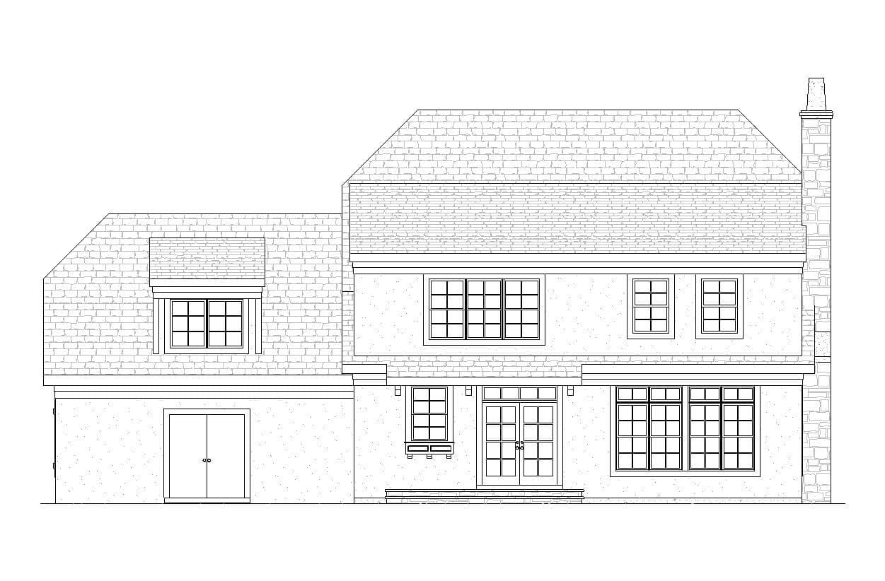 Baxter - European Cottage Floor Plan - SketchPad House Plans