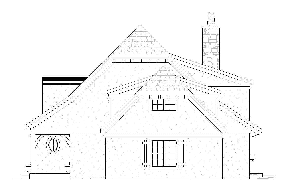 Baxter - European Cottage Floor Plan - SketchPad House Plans