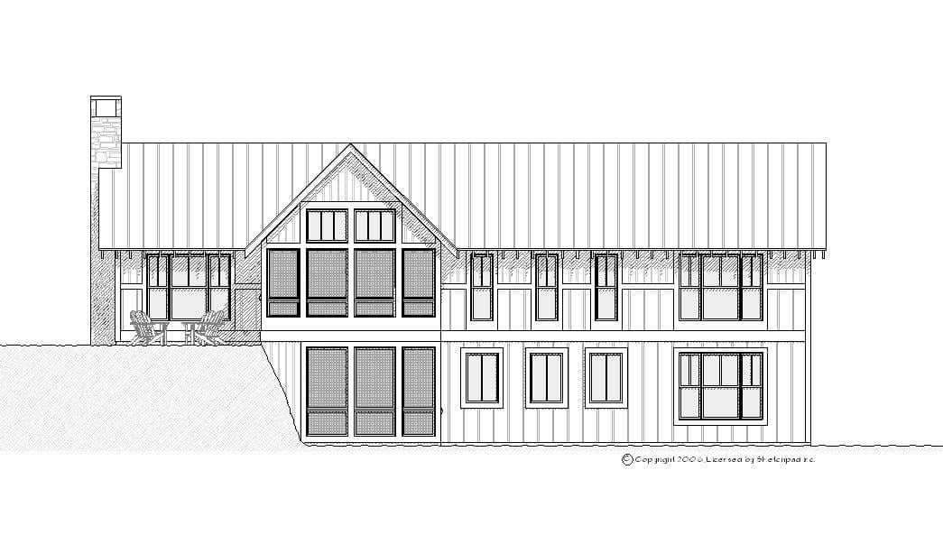 Beechcrest - Craftsman Floor Plan - SketchPad House Plans