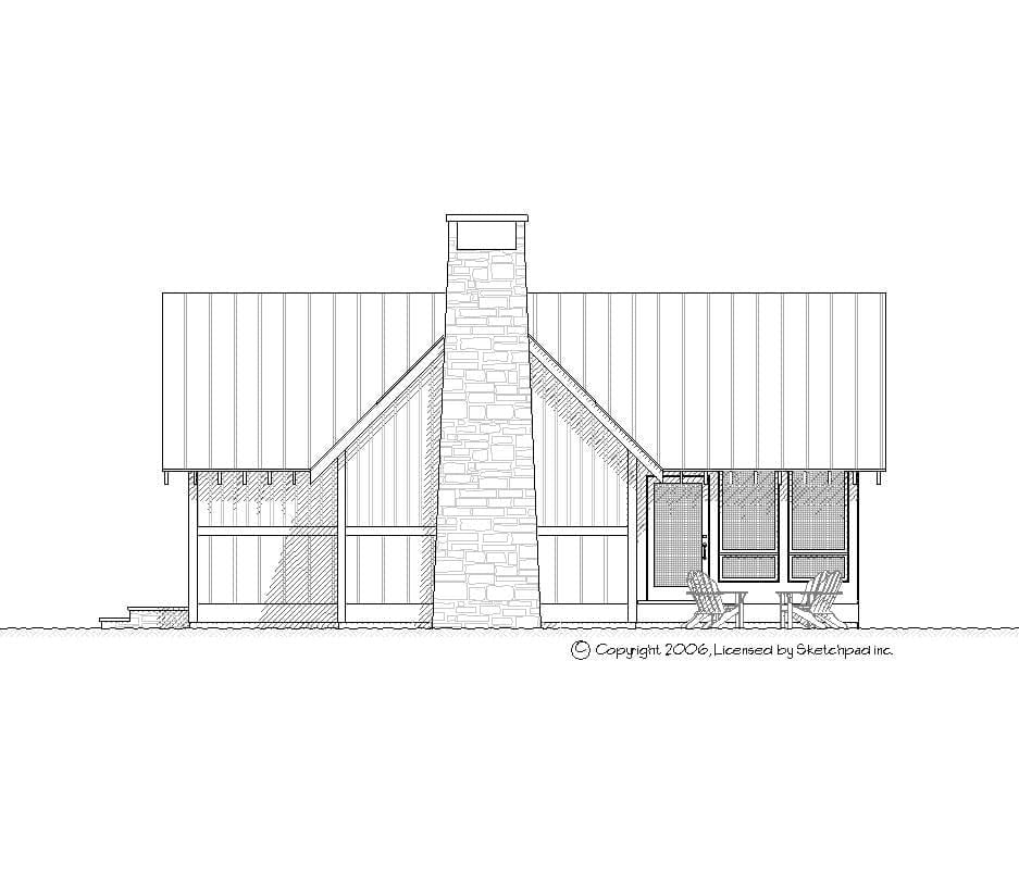 Beechcrest - Craftsman Floor Plan - SketchPad House Plans