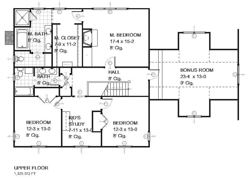 Belvedere - Home Design and Floor Plan - SketchPad House Plans