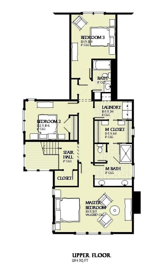 Bluefin - Home Design and Floor Plan - SketchPad House Plans