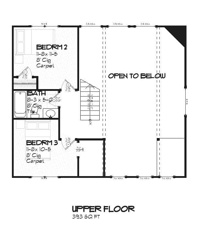 Bluewater - Home Design and Floor Plan - SketchPad House Plans