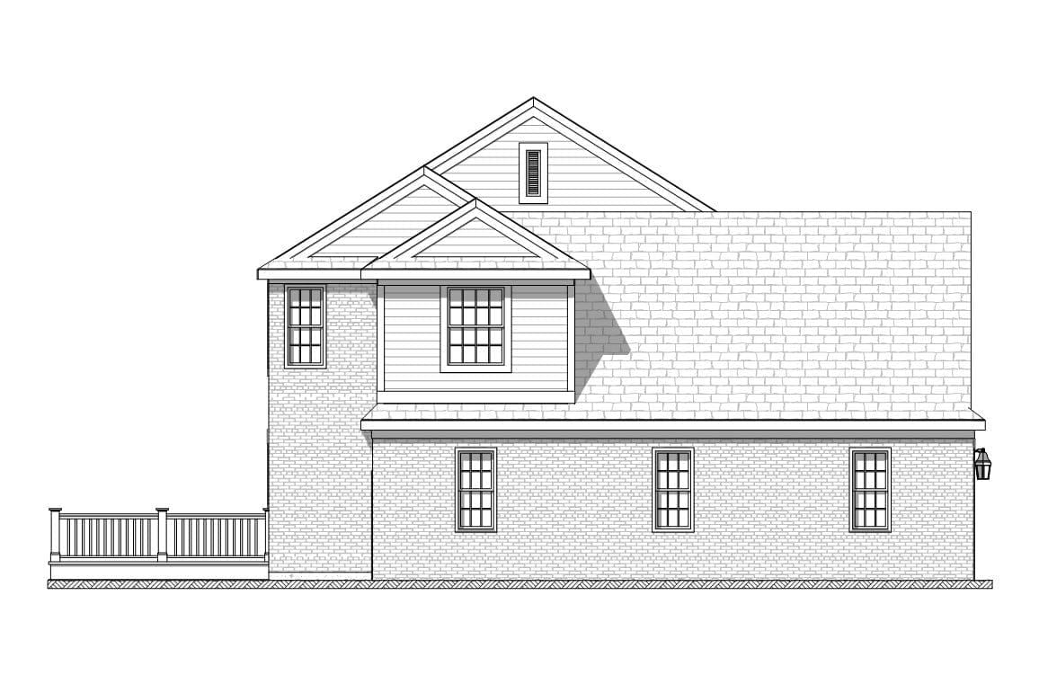 Bonnell - Home Design and Floor Plan - SketchPad House Plans