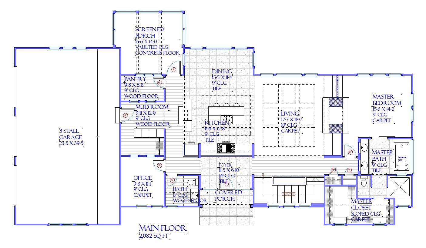 Burwood - Home Design and Floor Plan - SketchPad House Plans