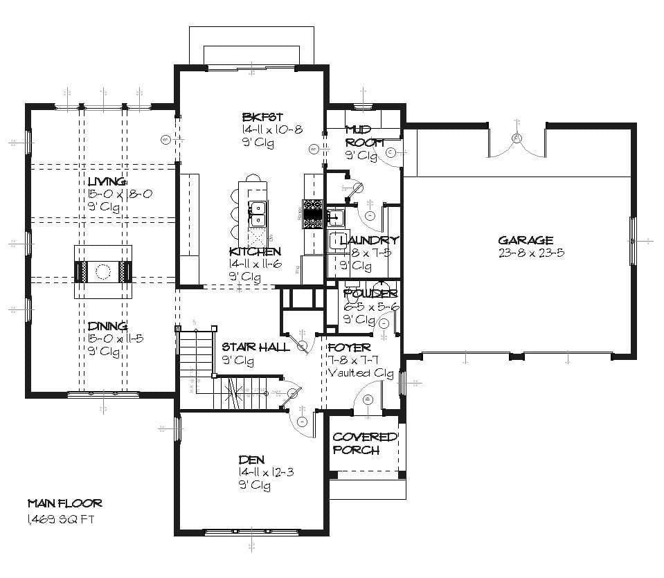 Cardinal - Home Design and Floor Plan - SketchPad House Plans