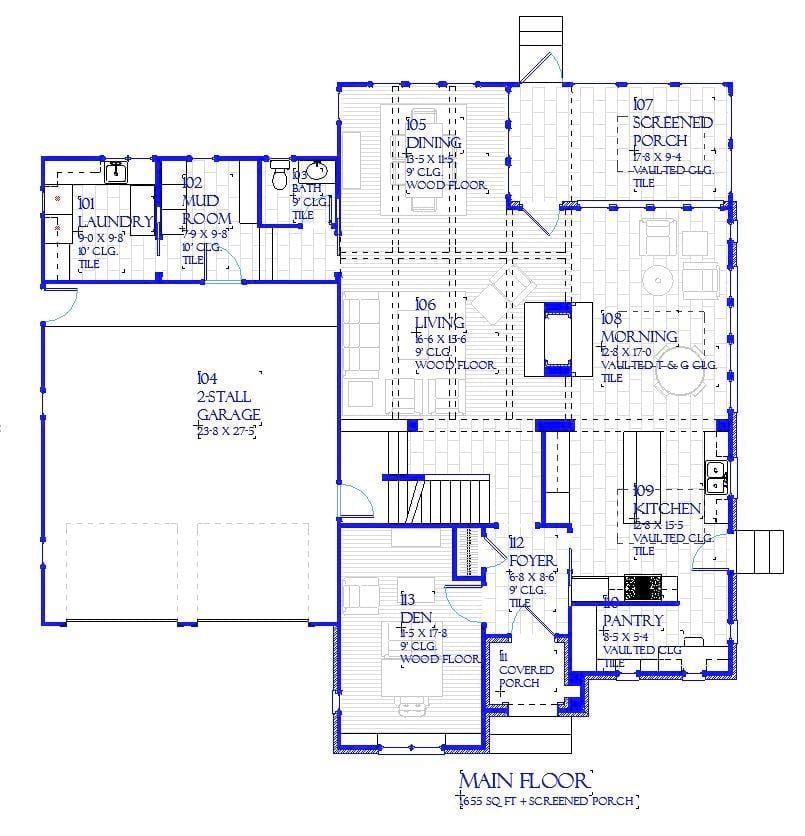 Charleston - Home Design and Floor Plan - SketchPad House Plans